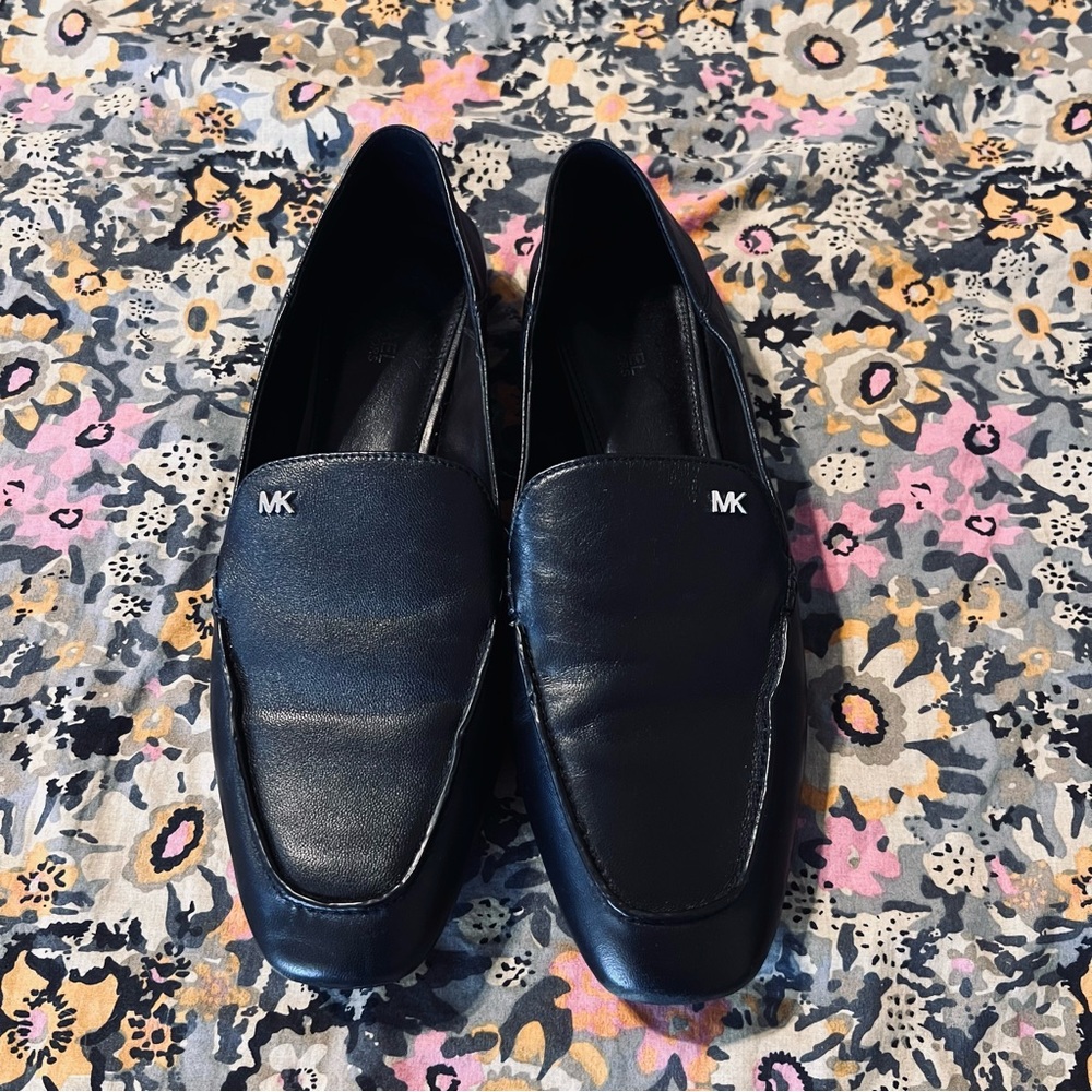 Leather loafers